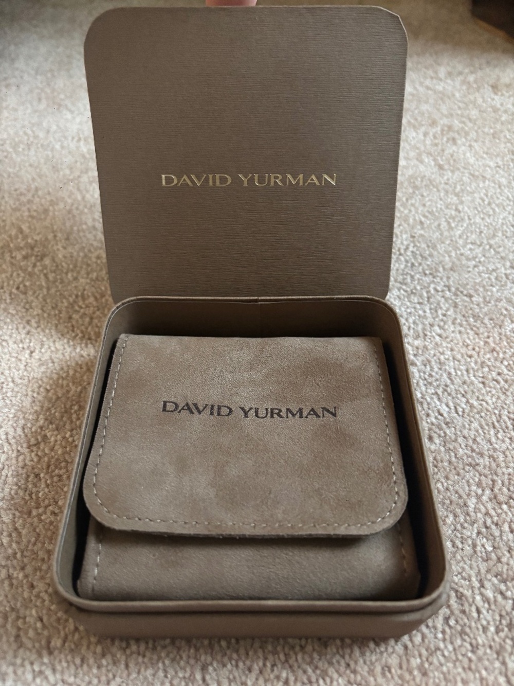 Yurman Travel pouch and box